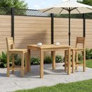 vidaXL Dohányzóasztal Fehér 60 x 60,5 x 36 cm Tömör Akácfa