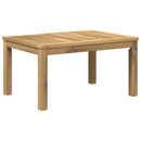 vidaXL Dohányzóasztal Fehér 50 x 68,5 x 36 cm Tömör Akácfa