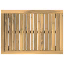 vidaXL Dohányzóasztal Fehér 50 x 68,5 x 36 cm Tömör Akácfa
