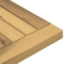 vidaXL Asztallap 60,5 x 30 x 2 cm Négyszögletes Tömör Akácfa Fehér