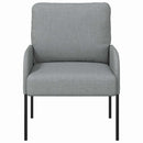 vidaXL Kanapék párnával 55cm Világosszürke Furnér
