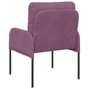 vidaXL Kanapék párnával 55cm Lila Furnér