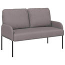 vidaXL Kanapék párnával 110cm Tópszínű Furnér