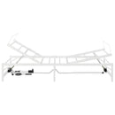 vidaXL Elektromosan Állítható Ágykeret Fehér 107 x 200 cm Acél