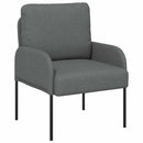 vidaXL Ülőgarnitúrák 3 pcs Sötétszürke 115 x 56 x 80 cm Furnér