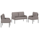 vidaXL Ülőgarnitúrák párnával 3 pcs Tópszínű 115 x 56 x 80 cm Furnér