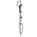vidaXL Zuhanyrendszer Fekete 47 x 20 x 95 cm Rozsdamentes acél