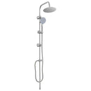 vidaXL Zuhanyrendszer Ezüst 47 x 20 x 95 cm Rozsdamentes acél