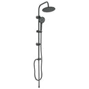 vidaXL Zuhanyrendszer Fekete 47 x 20 x 95 cm Rozsdamentes acél