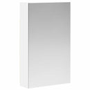 vidaXL Fürdőszobai tükörszekrény Fehér 30 x 10,5 x 50 cm Szerelt fa