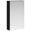 vidaXL Fürdőszobai tükörszekrény Fekete tölgy 30 x 10,5 x 50 cm