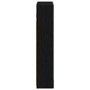 vidaXL Fürdőszobai tükörszekrény Fekete tölgy 30 x 10,5 x 50 cm