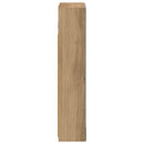 vidaXL Fürdőszobai tükörszekrény Művészi tölgy 30 x 10,5 x 50 cm