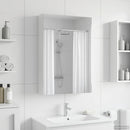 vidaXL Fürdőszobai tükörszekrény Fehér 40 x 10,5 x 60,5 cm Szerelt fa