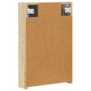 vidaXL Fürdőszobai tükörszekrény Sonoma tölgy 40 x 10,5 x 60,5 cm