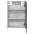 vidaXL Fürdőszobai tükörszekrény Beton Szürke 40 x 10,5 x 60,5 cm