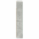 vidaXL Fürdőszobai tükörszekrény Beton Szürke 40 x 10,5 x 60,5 cm