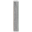 vidaXL Fürdőszobai tükörszekrény Szürke Sonoma 40 x 10,5 x 60,5 cm