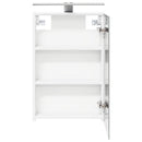 vidaXL Fürdőszobai tükörszekrény Fehér 40 x 10,5 x 60,5 cm Faanyag