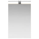 vidaXL Fürdőszobai tükörszekrény Sonoma tölgy 40 x 10,5 x 60,5 cm