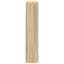 vidaXL Fürdőszobai tükörszekrény Sonoma tölgy 50 x 14,5 x 70 cm