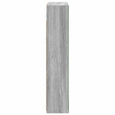 vidaXL Fürdőszobai tükörszekrény Szürke Sonoma 50 x 14,5 x 70 cm