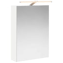 vidaXL Fürdőszobai tükörszekrény Fehér 50 x 14,5 x 70 cm Faanyag