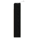 vidaXL Fürdőszobai tükörszekrény Fekete tölgy 50 x 14,5 x 70 cm