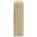vidaXL Fürdőszobai tükörszekrény Sonoma tölgy 60 x 14,5 x 50 cm