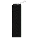 vidaXL Fürdőszobai tükörszekrény Fekete tölgy 60 x 14,5 x 50 cm