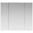 vidaXL Fürdőszobai tükörszekrény Beton Szürke 80 x 14.5 x 70 cm
