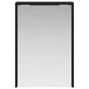 vidaXL Fürdőszobai tükörszekrény Fekete tölgy 43 x 16 x 62.5 cm