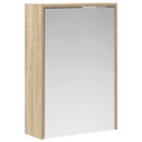 vidaXL Fürdőszobai tükörszekrény Sonoma tölgy 43 x 16 x 62.5 cm