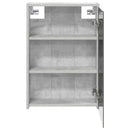 vidaXL Fürdőszobai tükörszekrény Beton Szürke 43 x 16 x 62.5 cm