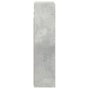 vidaXL Fürdőszobai tükörszekrény Beton Szürke 43 x 16 x 62.5 cm