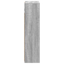 vidaXL Fürdőszobai tükörszekrény Szürke Sonoma 43 x 16 x 62.5 cm
