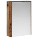 vidaXL Fürdőszobai tükörszekrény Öreg fa 43 x 16 x 62.5 cm Faanyag