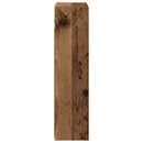 vidaXL Fürdőszobai tükörszekrény Öreg fa 43 x 16 x 62.5 cm Faanyag