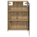 vidaXL Fürdőszobai tükörszekrény Művészi tölgy 43 x 16 x 62.5 cm