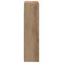 vidaXL Fürdőszobai tükörszekrény Művészi tölgy 43 x 16 x 62.5 cm