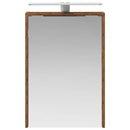 vidaXL Fürdőszobai tükörszekrény Öreg fa 43 x 16 x 62.5 cm Faanyag