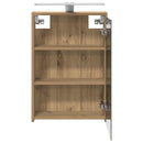 vidaXL Fürdőszobai tükörszekrény Művészi tölgy 43 x 16 x 62.5 cm