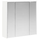 vidaXL Fürdőszobai tükörszekrény Fehér 63,5 x 16 x 62,5 cm Faanyag