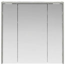 vidaXL Fürdőszobai tükörszekrény Beton Szürke 63,5 x 16 x 62,5 cm