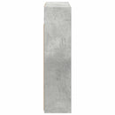vidaXL Fürdőszobai tükörszekrény Beton Szürke 63,5 x 16 x 62,5 cm