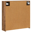 vidaXL Fürdőszobai tükörszekrény Öreg fa 63,5 x 16 x 62,5 cm Faanyag