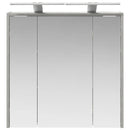 vidaXL Fürdőszobai tükörszekrény Beton Szürke 63,5 x 16 x 62,5 cm