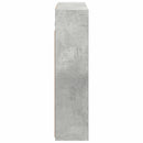 vidaXL Fürdőszobai tükörszekrény Beton Szürke 73,5 x 16 x 62,5 cm