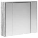 vidaXL Fürdőszobai tükörszekrény Szürke Sonoma 73,5 x 16 x 62,5 cm