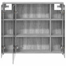 vidaXL Fürdőszobai tükörszekrény Szürke Sonoma 73,5 x 16 x 62,5 cm